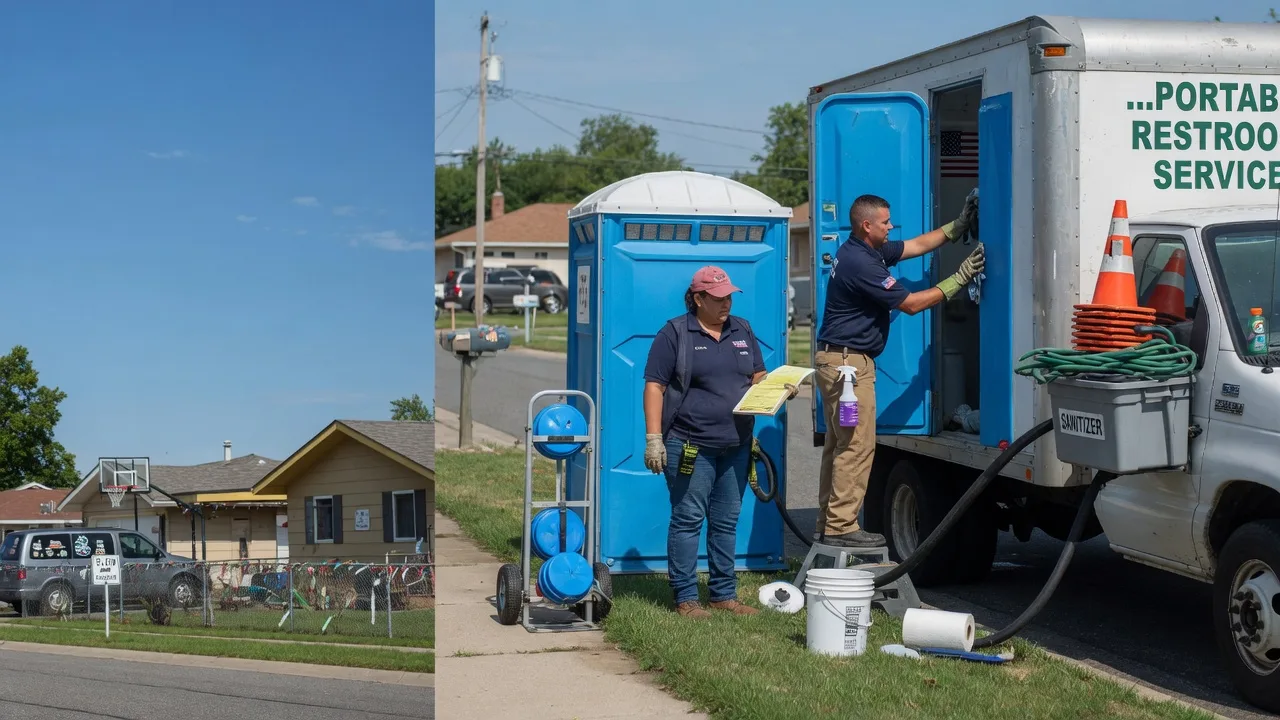 Portable Toilet Rental in Sunman, IN near me